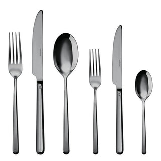 Sambonet Linear cutlery set 36 pieces PVD Black - Buy now on ShopDecor - Discover the best products by SAMBONET design