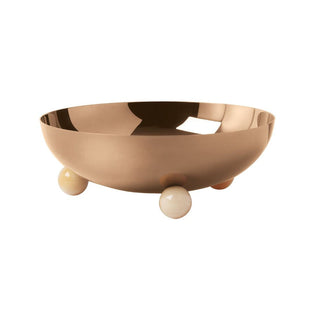 Sambonet Penelope bowl diam. 20.5 cm. Sambonet Mirror PVD Rum - Buy now on ShopDecor - Discover the best products by SAMBONET design