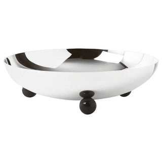 Sambonet Penelope bowl Sambonet Silverplated Steel 26 cm - 10.24 in - Buy now on ShopDecor - Discover the best products by SAMBONET design
