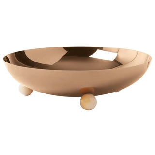 Sambonet Penelope bowl Sambonet Mirror PVD Rum 26 cm - 10.24 in - Buy now on ShopDecor - Discover the best products by SAMBONET design