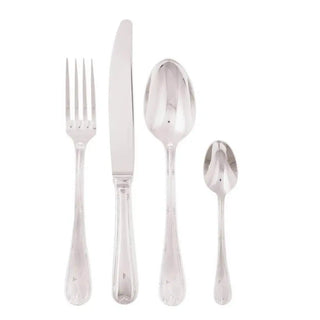 Sambonet Ruban Croise cutlery set Silver Set 24 - Buy now on ShopDecor - Discover the best products by SAMBONET design