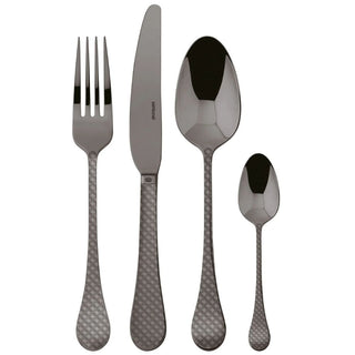 Sambonet Taormina 24-piece cutlery set Sambonet PVD 2Black - Buy now on ShopDecor - Discover the best products by SAMBONET design