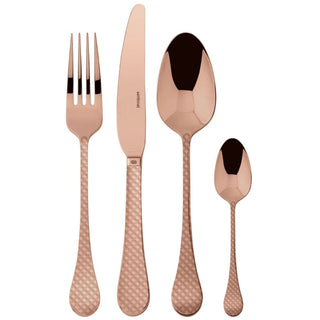 Sambonet Taormina 24-piece cutlery set Sambonet Mirror PVD Copper - Buy now on ShopDecor - Discover the best products by SAMBONET design