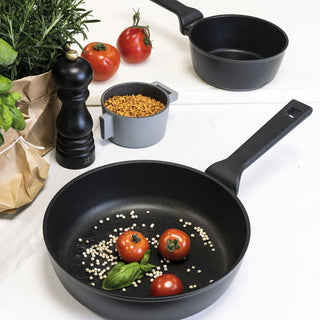 Sambonet Titan Pro Double Induction non-stick deep frypan - Buy now on ShopDecor - Discover the best products by SAMBONET design