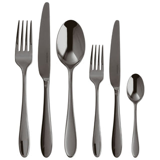 Sambonet Velvet cutlery set Sambonet Mirror PVD 2Black Set 36 - Buy now on ShopDecor - Discover the best products by SAMBONET design