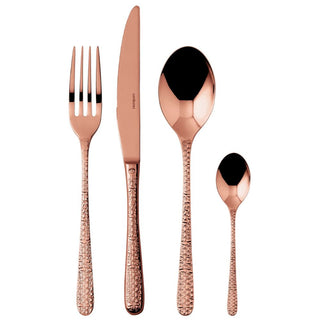 Sambonet Venezia cutlery set Sambonet Mirror PVD Copper Set 24 - Buy now on ShopDecor - Discover the best products by SAMBONET design
