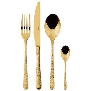 Sambonet Venezia cutlery set Sambonet Mirror PVD Gold Set 24 - Buy now on ShopDecor - Discover the best products by SAMBONET design
