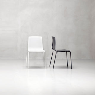 Scab Alice Chair with chromed legs and technopolymer seat - Buy now on ShopDecor - Discover the best products by SCAB design