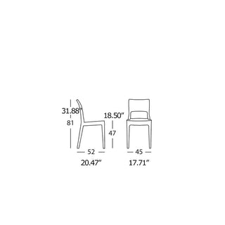 Scab Isy Antishock chair by Roberto Semprini - Buy now on ShopDecor - Discover the best products by SCAB design