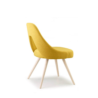 Scab Me chair bleached beech and fabric seat by Simone Micheli - Buy now on ShopDecor - Discover the best products by SCAB design