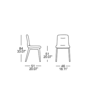 Scab Natural Alice Pop chair bleached beech legs - Buy now on ShopDecor - Discover the best products by SCAB design