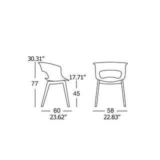 Scab Natural Miss B Antishock armchair by Luisa Battaglia - Buy now on ShopDecor - Discover the best products by SCAB design