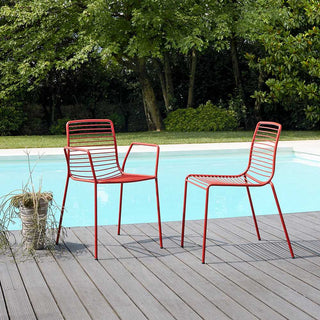 Scab Summer chair Steel by Roberto Semprini - Buy now on ShopDecor - Discover the best products by SCAB design