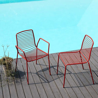 Scab Summer chair Steel by Roberto Semprini - Buy now on ShopDecor - Discover the best products by SCAB design