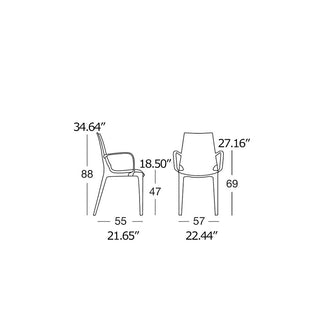 Scab Vanity armchair Polycarbonate by A. W. Arter - F. Citton - Buy now on ShopDecor - Discover the best products by SCAB design