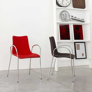 Scab Zebra Pop chair with armrests by Luisa Battaglia - Buy now on ShopDecor - Discover the best products by SCAB design