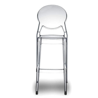 Scab Igloo stool seat h. 74 cm by Luisa Battaglia Scab Transparent 100 - Buy now on ShopDecor - Discover the best products by SCAB design