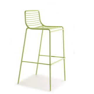 Scab Summer stool seat h. 75 cm by Roberto Semprini Scab Willow green VV - Buy now on ShopDecor - Discover the best products by SCAB design