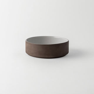 Schönhuber Franchi Grès Bicolor raw cup 16 x 5 cm. Brown/white - Buy now on ShopDecor - Discover the best products by SCHÖNHUBER FRANCHI design