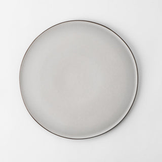 Schönhuber Franchi Grès Bicolor raw Dinner plate brown/white 29 cm - 11.42 inch - Buy now on ShopDecor - Discover the best products by SCHÖNHUBER FRANCHI design