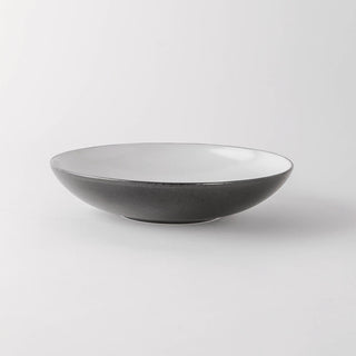 Schönhuber Franchi Grès Bicolor Soup plate grey with white interior - Buy now on ShopDecor - Discover the best products by SCHÖNHUBER FRANCHI design