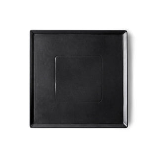 Schönhuber Franchi Grès Collection squared plate29,5 x 29,5 cm. anthracite - Buy now on ShopDecor - Discover the best products by SCHÖNHUBER FRANCHI design