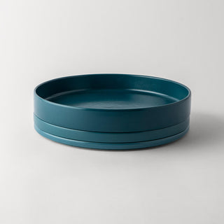 Schönhuber Franchi Lunch Layers Soup plate petrol - Buy now on ShopDecor - Discover the best products by SCHÖNHUBER FRANCHI design