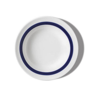 Schönhuber Franchi Shabbychic Soup Plate white - shaded border blue - Buy now on ShopDecor - Discover the best products by SCHÖNHUBER FRANCHI design