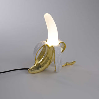 Seletti Banana Lamp Louie table lamp gold - Buy now on ShopDecor - Discover the best products by SELETTI design