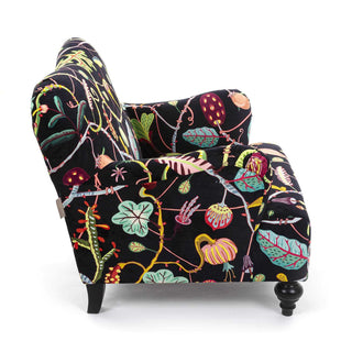 Seletti Botanical Diva Armchair armchair black - Buy now on ShopDecor - Discover the best products by SELETTI design