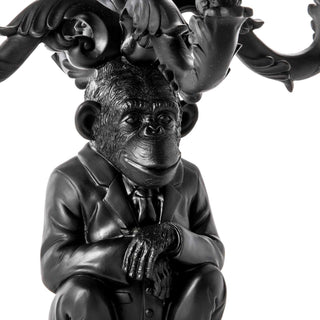 Seletti Burlesque Chimp 5-arm candelabra - Buy now on ShopDecor - Discover the best products by SELETTI design