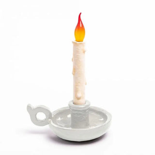 Seletti Bugia Lamp portable table lamp White - Buy now on ShopDecor - Discover the best products by SELETTI design