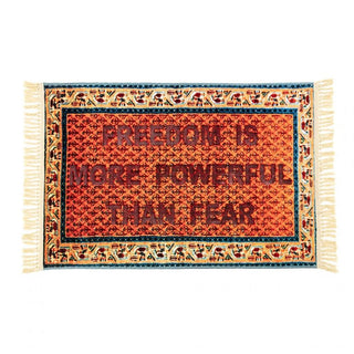 Seletti Burnt Carpet 120x80 cm. - 47.24x31.50 in. Freedom - Buy now on ShopDecor - Discover the best products by SELETTI design