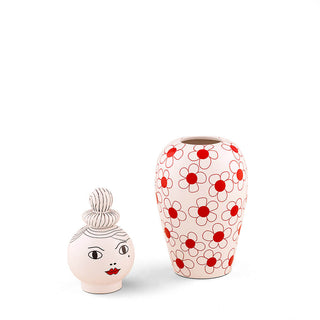 Seletti Canopie Pepa vase with lid - Buy now on ShopDecor - Discover the best products by SELETTI design