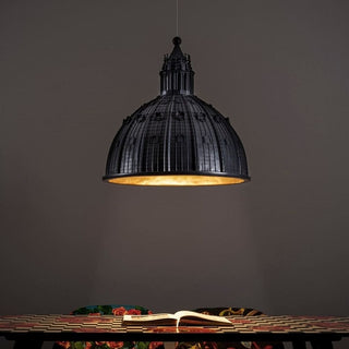 Seletti Cupolone Quarantacinque Gray suspension lamp - Buy now on ShopDecor - Discover the best products by SELETTI design