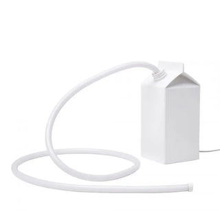 Seletti Daily Glow portable LED table lamp Milk - Buy now on ShopDecor - Discover the best products by SELETTI design