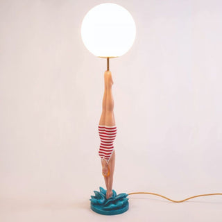 Seletti Diver Lamp Red table lamp h. 94 cm. - Buy now on ShopDecor - Discover the best products by SELETTI design