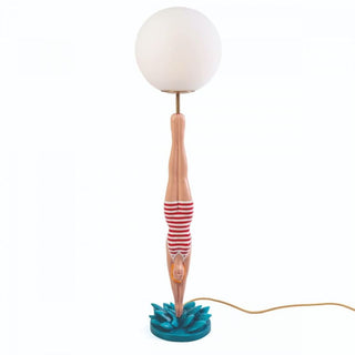 Seletti Diver Lamp table lamp h. 94 cm. - 37 in. Red - Buy now on ShopDecor - Discover the best products by SELETTI design