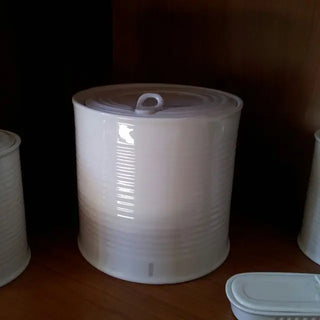 Seletti Estetico Quotidiano porcelain biscuit jar with lid