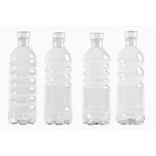Seletti Estetico Quotidiano The Bottle clear glass bottle 0.5 Litre - Buy now on ShopDecor - Discover the best products by SELETTI design