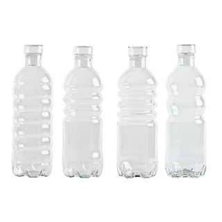 Seletti Estetico Quotidiano The Bottle clear glass bottle