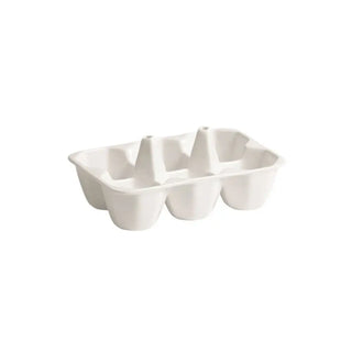 Seletti Estetico Quotidiano porcelain egg and crackers holder