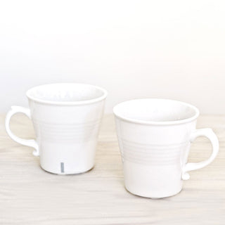 Seletti Estetico Quotidiano set 2 porcelain mugs with handle - Buy now on ShopDecor - Discover the best products by SELETTI design