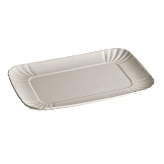 Seletti Estetico Quotidiano white porcelain tray 26x34 cm. - Buy now on ShopDecor - Discover the best products by SELETTI design