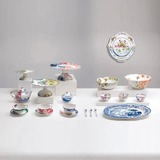 Seletti Hybrid porcelain coffee cup with saucer - Buy now on ShopDecor - Discover the best products by SELETTI design