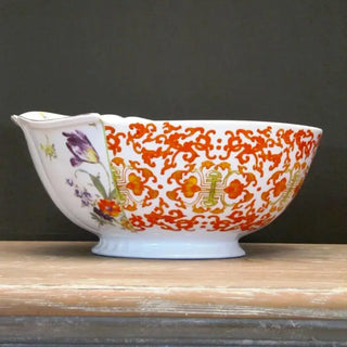 Seletti Hybrid porcelain salad bowl - Buy now on ShopDecor - Discover the best products by SELETTI design