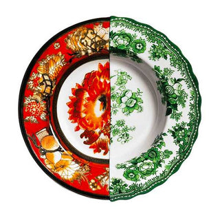 Seletti Hybrid porcelain deep plate Cecilia - Buy now on ShopDecor - Discover the best products by SELETTI design