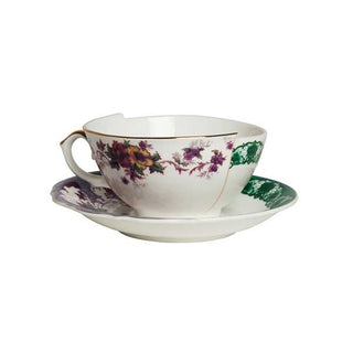 Seletti Hybrid porcelain tea cup Isidora with saucer - Buy now on ShopDecor - Discover the best products by SELETTI design