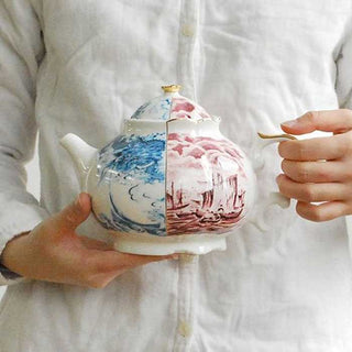 Seletti Hybrid porcelain teapot Smeraldina - Buy now on ShopDecor - Discover the best products by SELETTI design