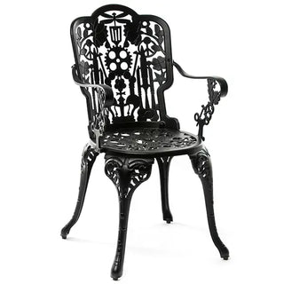 Seletti 工業系列室內/室外鋁製扶手椅